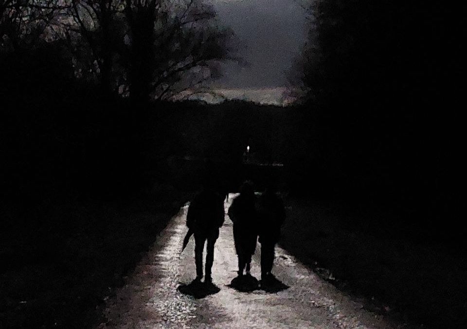 Vollmondin Spaziergang