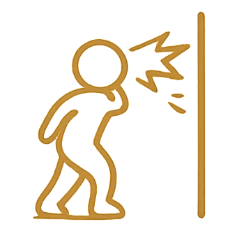 Icon ausgebremst
